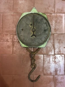 Balanzas de resorte comercial Salter con cara de latón vintage n.º 235T hechas en Inglaterra - Imagen 1 de 4