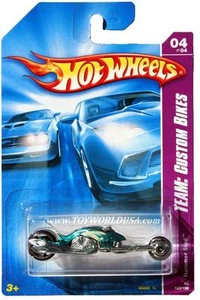 2008 Hot Wheels #152 Sletta a martello bici personalizzata - Foto 1 di 1