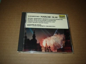 Telarc CD-80072 Tchaikovsky - Marche Slav, Glinka, Borodin, Slatkin smooth edges - Picture 1 of 2