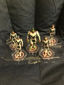 Marvel Avengers Endgame Disney Store Space Figur Set 5 Captain America Ironman - Bild 1 von 8