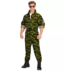VB55 Kampfjet Pilot - Piloten Verkleidung Kampfflieger Army Gr. XXL 2. Wahl - Bild 1 von 5