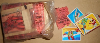 Caja sin abrir 200 sobres sellados tarjetas SUPER HEROES MARVEL/VNZLA 80s Reyauca Foto 1 de 4
