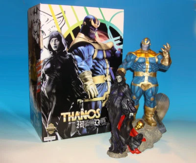 Sideshow Thanos & Mistress Death Exclusive Diorama Statue Marvel Sample - Image 1 of 4
