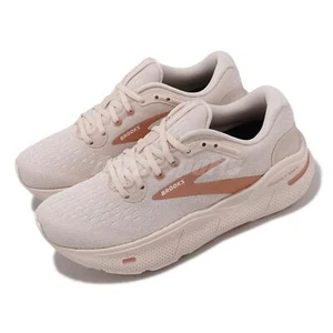 Brooks Ghost Max Crystal Gray White Tuscany Women Running Shoes 1203951B-135