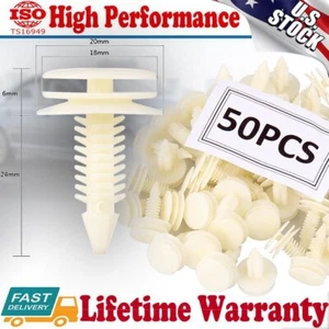 50PCS Front Door Trim Panel Retainer Car Fasteners Clips For GM Chevy Buick GMC - Bild 1 von 10