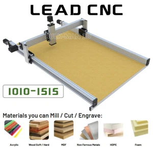 LEAD CNC Machine Mechanical Kit 4 Axis Precise Wood Router Engraver Mill - Photo 1/6