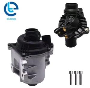 New Electric Engine Water Pump W/ Thermostat For BMW N54 N55 3.0L 135i 335i 535i - Picture 1 of 4