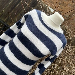 Tommy Hilfiger Youth Girls Mohair Mix Striped Jumper Size 152 Age 12-13 Yrs XS/S - Picture 1 of 18
