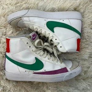 Nike Blazer '77 Mid Stadium Shoe White Green Fuschia Size 7 Sneaker High Top - Bild 1 von 9