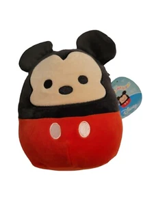 Squishmallow Disney Mickey Mouse 8" Official Kellytoy Plush NWT New Kids Toy - Picture 1 of 4