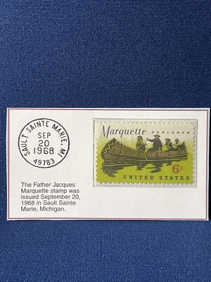 The Father Jacques Marquette - U.S Stamp 6 Cent F/VF Mint NH - Image 1 of 2