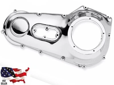 60543-99B B Harley DYNA Primary Cover Chrome 99-2006 Low Rider Super Wide Glide - Image 1 of 3