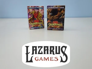 Marvel Overpower Card Game: Sworn to Protect & Clobbern' Time Decks  - Picture 1 of 5
