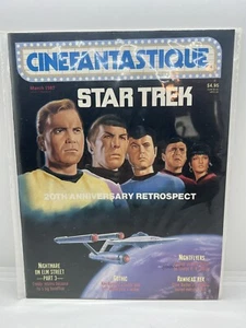 IMMPECABLE CONDITION 1987 Cinefantastique Magazine STAR TREK 20th ANNIVERSARY - Picture 1 of 6