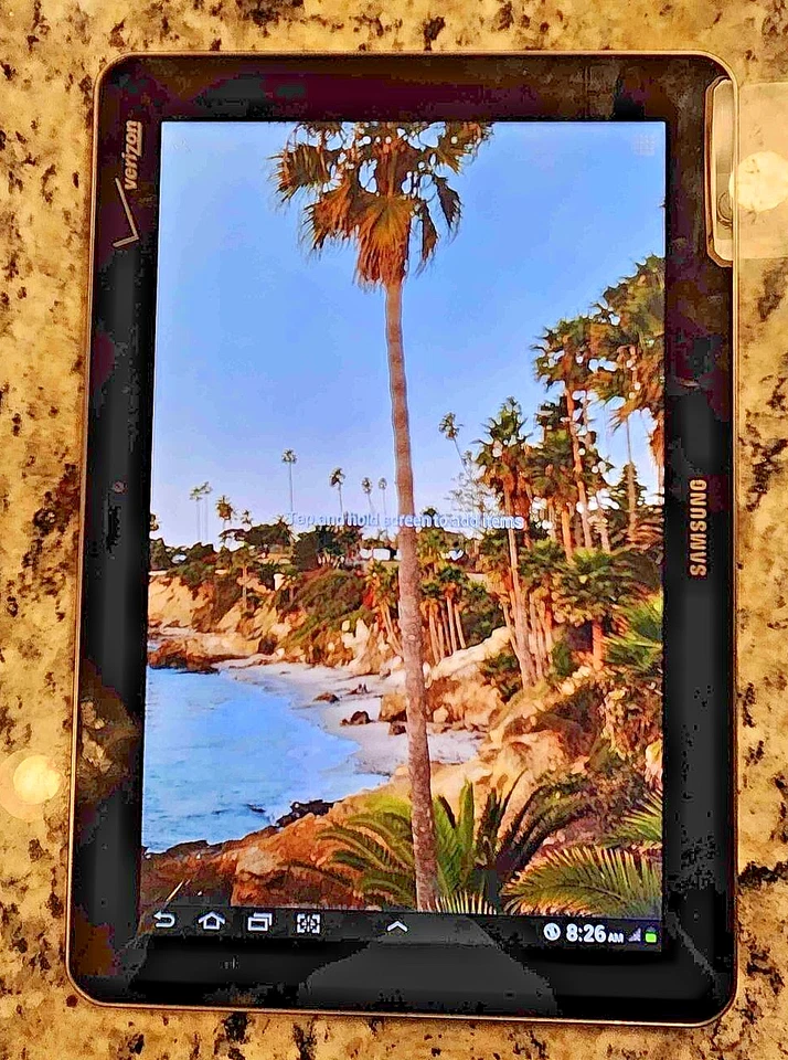 Samsung Galaxy Tab 2 SCH-I905 10.1 Inch Totuchscreen 4G LTE Tablet Verizon 32GB - Image 1 of 4