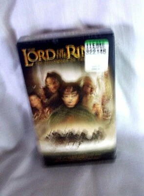 Lord of the Rings The Fellowship of the Ring VHS Movie New-Sealed 2002 - Image 1 of 2