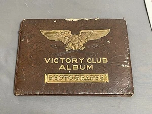 Álbum de fotos de fotografía VICTORY CLUB de la Segunda Guerra Mundial 26 páginas algunas ranuradas VIDEO - Imagen 1 de 9