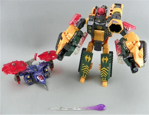 Hasbro 2003 Transformers RID Universe Ultra Class TANKOR & OBSIDIAN Set Complete Cover