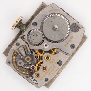 Vintage Longines Caliber 9LT 17-Jewel Wristwatch Movement, Good Balance - Picture 1 of 4