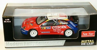 1/18 Citroen Xsara WRC  Total  Rally Catalunya 2004   Carlos Sainz / Marc Marti - Image 1 of 4