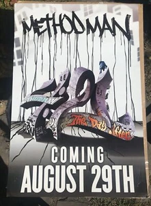 🔥METHOD MAN 4:21 The Day After hip-hop promo poster Wu-Tang Used - Picture 1 of 5