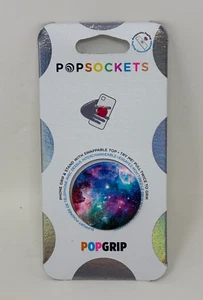 PopSockets Pop Grip Phone Grip & Stand with Swappable Top Blue Nebula - Picture 1 of 2