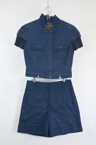 LOUIS VUITTON Navy Shorts Suit - Picture 1 of 24