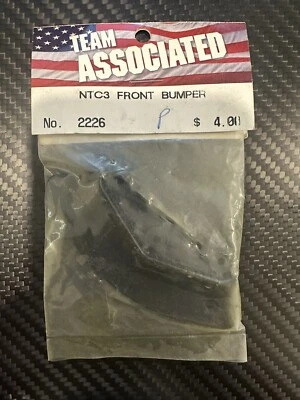 Vintage RC Team associated NTC3 Front Bumper Part # 2226 - Image 1 of 2
