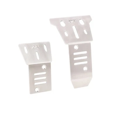 KYX Steel Front Rear Skid Plate chassis guards for ARRMA 1/14 MOJAVE GROM RC Car - Image 1 of 4