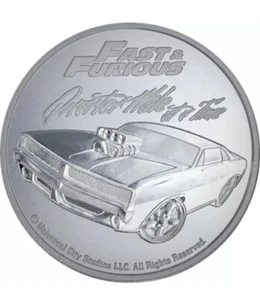 1 UNZE 999 SILBER - FAST & FURIOUS / AUTO - SILBERMÜNZE - 1 OZ Silver - SELTEN- - Bild 1 von 2