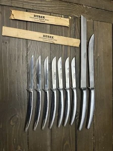 DUREX SOLINGEN Germany SET of 9 KNIVES Retro Modern Design - Picture 1 of 15