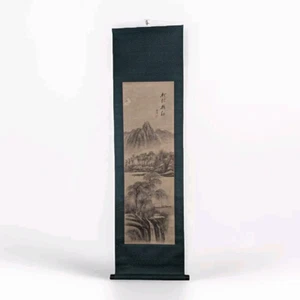 Scroll Painting Korean Ink Spring Seal Mark Vintage - Picture 1 of 8