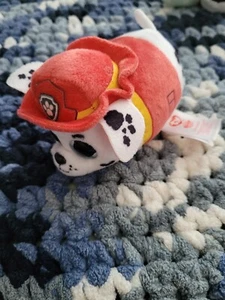 Ty Beanie Boos Teeny Tys 4" Paw Patrol MARSHALL Stackable Plush Animal Toy 2019 - Picture 1 of 5