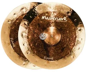 Masterwork Cymbals 14" Flame Hi-Hat Paper Thin - Picture 1 of 1