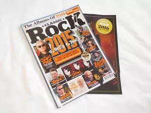 Classic Rock Magazine Issue 218 January 2016 Free Calendar - Picture 1 of 3