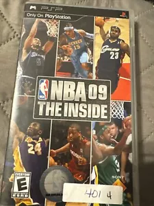 NBA 09: The Inside (Sony PSP, 2008) Case And Manual Only - Picture 1 of 2