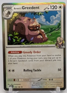 š„Arven's Greedent (Holo) - 159/182 - Destined Rivals - NM/M - Pokemonš„ - Picture 1 of 3