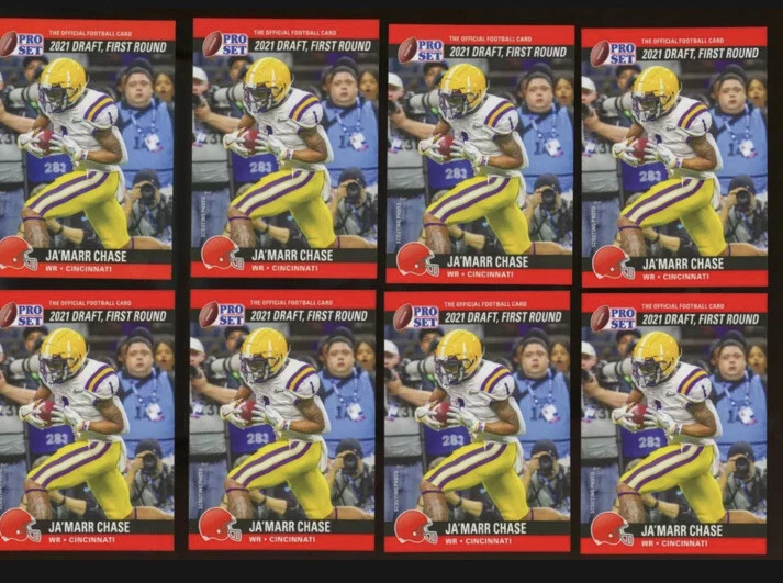 💥2021 JA’MARR CHASE ROOKIE 8-LOT💥PRO SET XRC 1990💥LSU TIGERS💥BENGALS🔥🔥 - Image 1 of 1