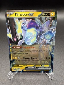 Miraidon ex 081/198 SV01: Scarlet & Violet Base Set Holo - Picture 1 of 4