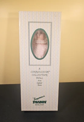 Seymour Mann Connoisseur Collection Porcelain Evelyn Doll w/ Stand Certificate - Image 1 of 4
