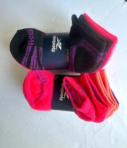 16 Pair New! Reebok Girl's Low Cut Performance Training Socks/ Shoe Size 8.5-2 - Picture 1 of 4