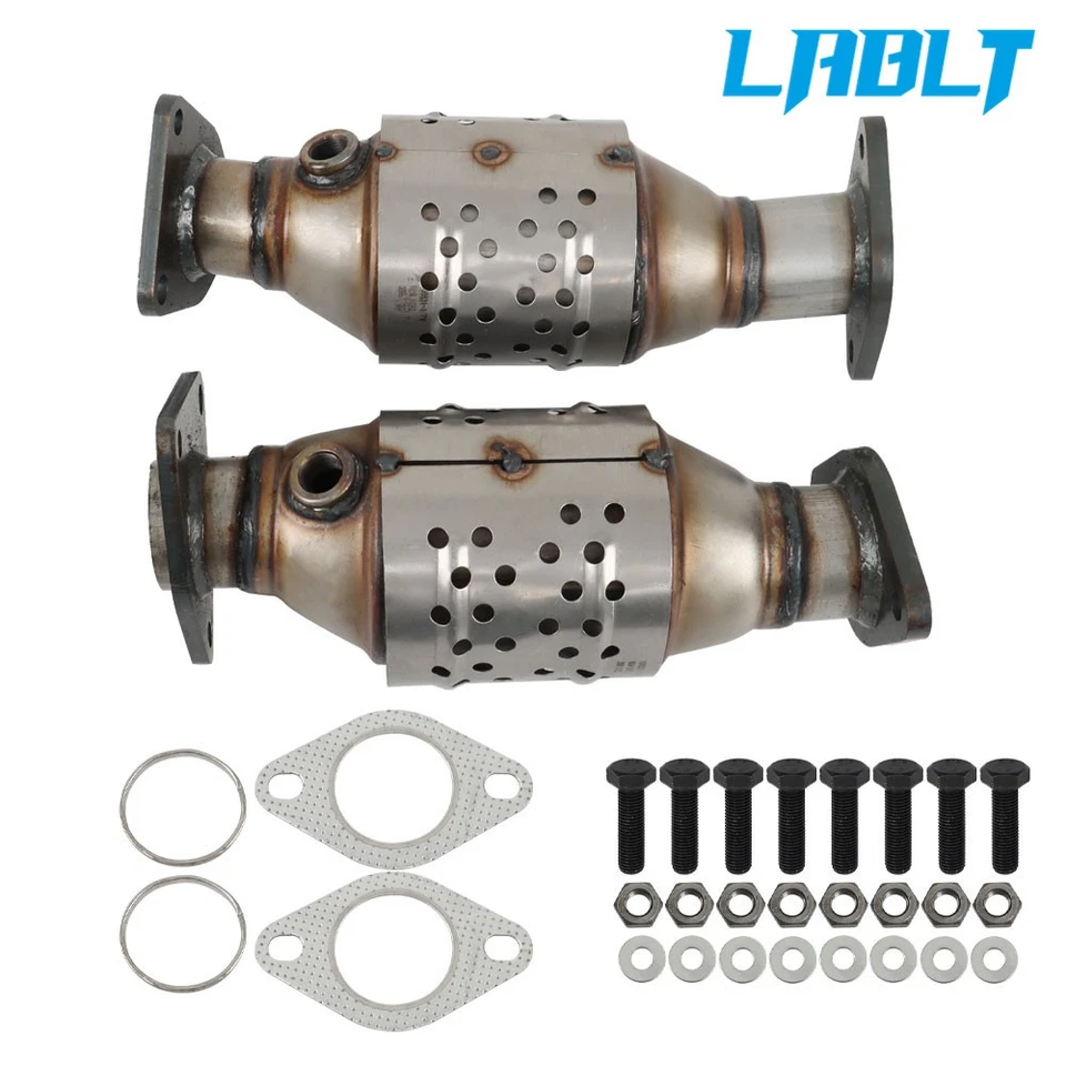 2 peças conversores catalíticos para 2005-2012 Nissan Frontier Xterra NV1500 2500 4,0L - Imagem 1 de 4