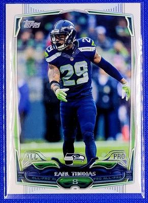 2014 Topps Earl Thomas #283 Seattle Seahawks - Image 1 of 2
