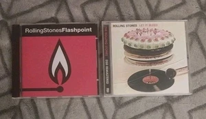 The Rolling Stones - 2 CD Lot. Flashpoint / Let It Bleed. Used. - Picture 1 of 12