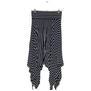Cabi Hankerchief Knee Length Skirt, Blue - Picture 1 of 4