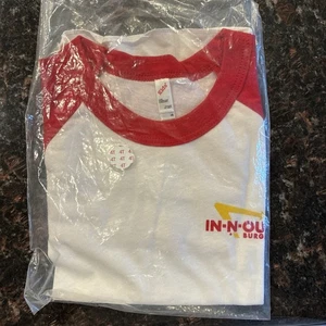 Camiseta IN-N-OUT Burger Blanca Niños 4T *Nueva - Imagen 1 de 5