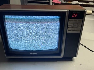 Vintage Sharp Linytron TV 13" - Picture 1 of 3