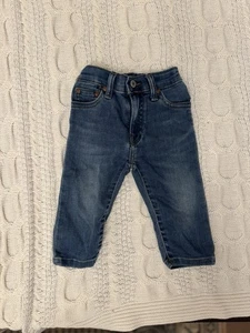Polo 12 mesi ragazzo blu jeans bambino The Sullivan slim Ralph Lauren - Foto 1 di 4