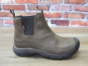 Herren Keen Anchorage III Zum Überziehen Wasserdicht Leder Stiefel Braun *1017790 NIEDRIGE MENGE - Bild 1 von 7