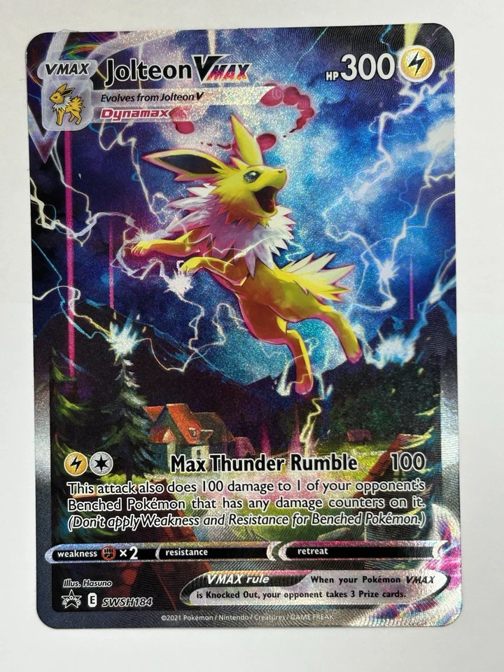 Jolteon VMAX SWSH184 Jumbo Cards Holo - Image 1 of 3